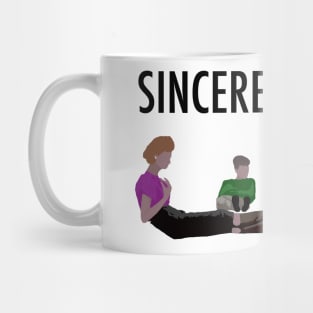 Sincerely Yours, The Breakfast Club (Black Font) Mug